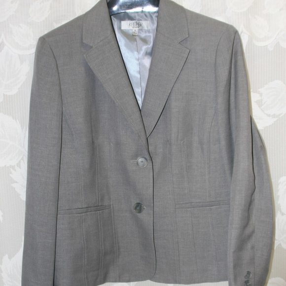Kasper Jackets & Blazers - Kasper Grey Blazer